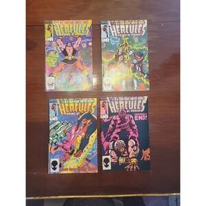 Hercules Prince of Power #1-4 Complete 2nd Series Set 1984 Marvel Comics Lot MCU